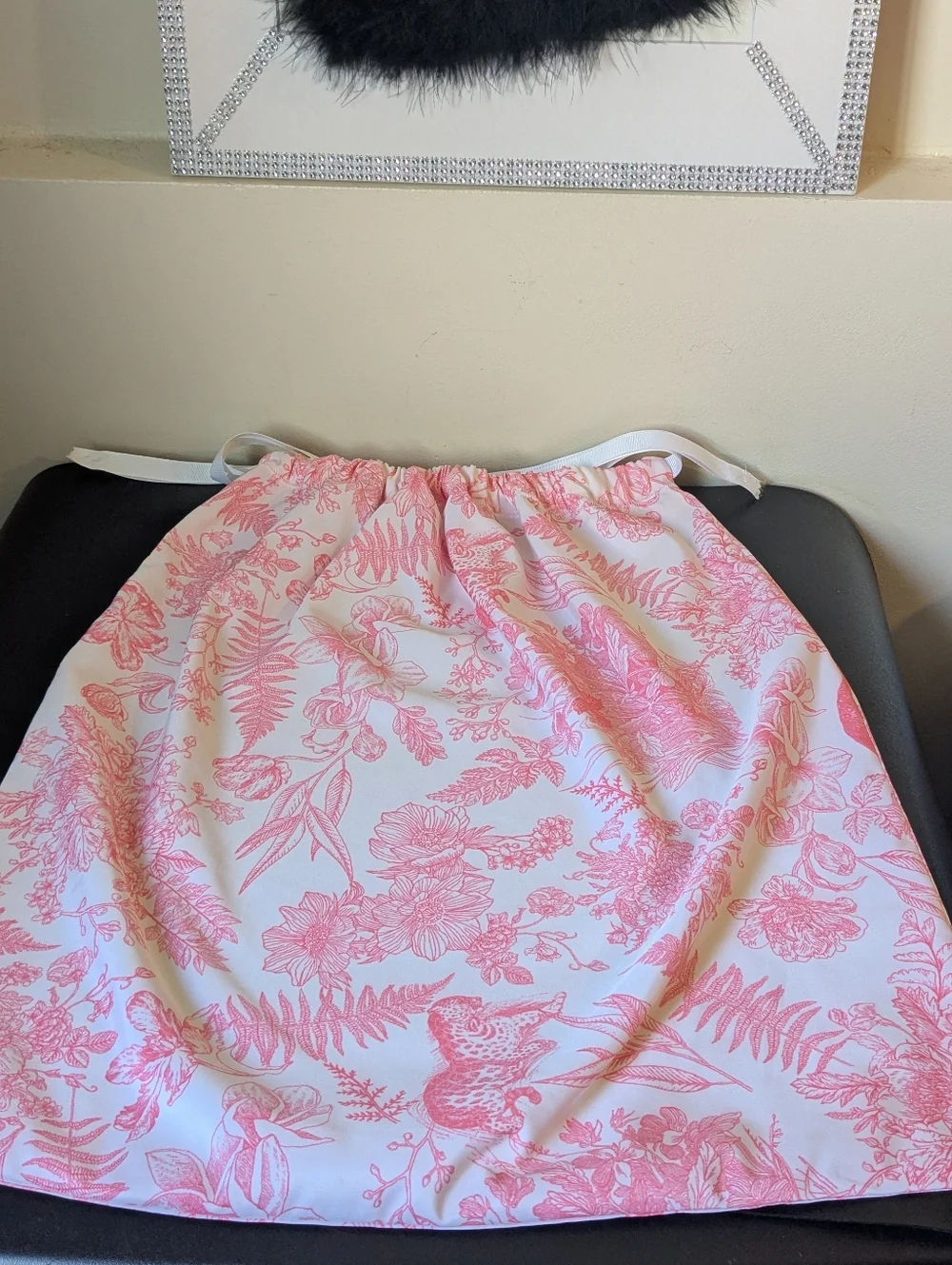 Matching Custom Handmade Dust Bag & Purse Pillow Combo Set Size Large